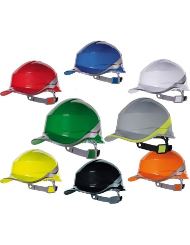 CASQUE TRAVAIL CHANTIER SÉCURITÉ PROTECTION DELTAPLUS BASEBALL DIAMOND 5