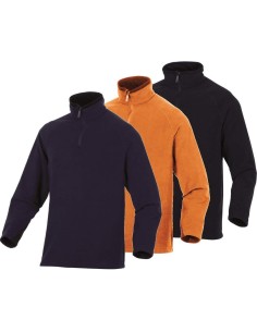 1 - Sous-Pull Polaire Sweat-Shirt Chaude Vêtements Thermique Homme Deltaplus Alma