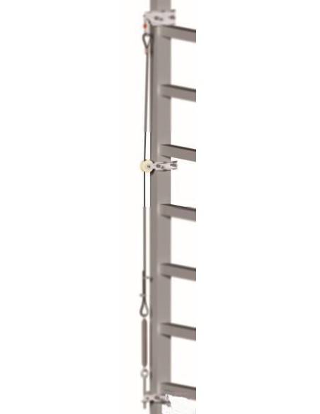 FIXATION INTERMEDIAIRE EN ACIER INOXYDABLE ANCORAGE UNIVERSEL DELTAPLUS AN802