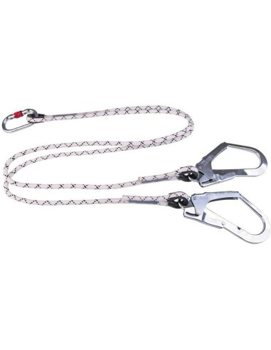 DOUBLE LONGE CORDE TRESSŽëE + 1 AM002 + 2 AM022 - 1,5 M DELTAPLUS LO147150CDD
