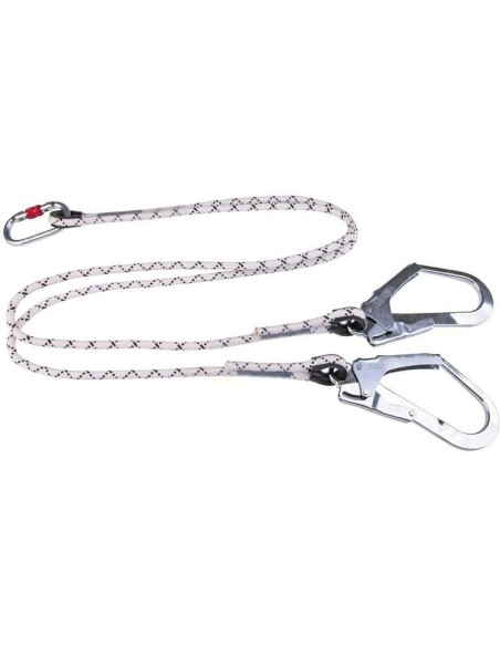 DOUBLE LONGE CORDE TRESSŽëE + 1 AM002 + 2 AM022 - 1,5 M DELTAPLUS LO147150CDD