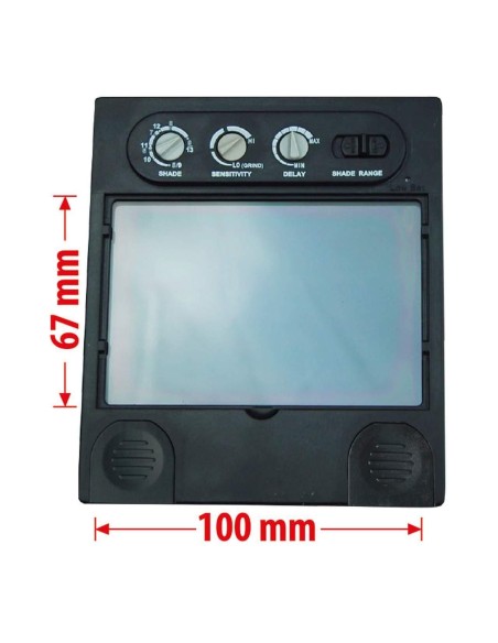 CASQUE POUR SOUDURE ŽëCRAN AUTO OBSCURCISSANT LCD DELTAPLUS BARRIER 2
