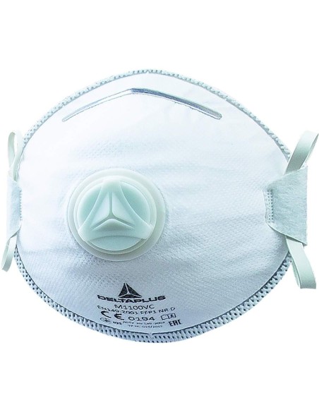 BOITE 10 DEMI-MASQUES MOULES FFP1 POUR LES POUDRES DELTAPLUS M1100V