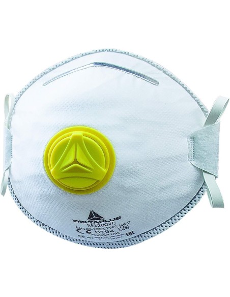 BOITE 10 DEMI-MASQUES MOULES FFP2 POUR LES POUDRES DELTAPLUS M1200V