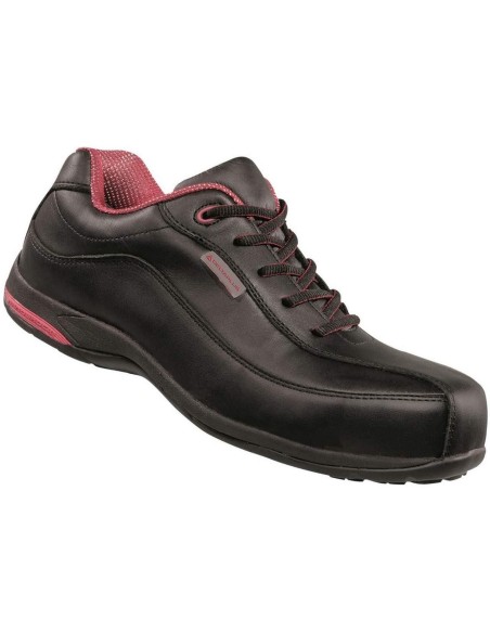 SCARPA ANTINFORTUNISTICA DA DONNA BASSA IN PELLE LAVORO DELTAPLUS CANNES S3 SRC