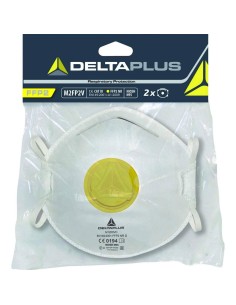 BOITE 2 DEMI-MASQUES MOULES FFP2 POUR LES POUDRES DELTAPLUS M2FP2V