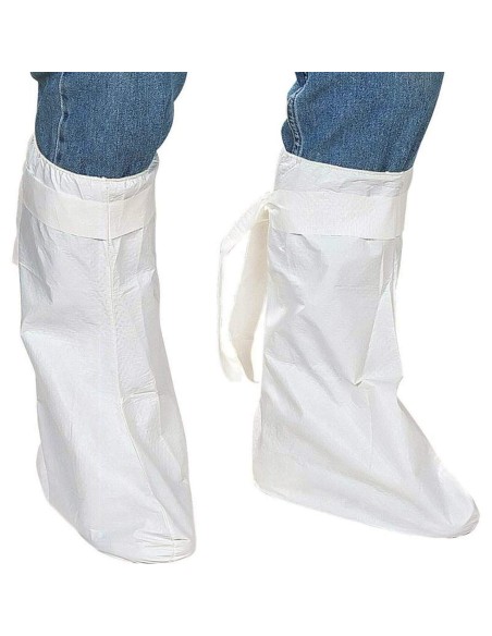 KIT 10 PAIRES DE SURBOTTES A USAGE UNIQUE BLANC DELTAPLUS DT111