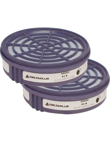 KIT 2 GALETTES P2 POUR DEMI-MASQUE M6000 JUPITER DELTAPLUS M6000 P2