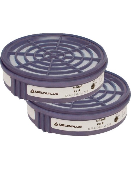 KIT 2 GALETTES P2 POUR DEMI-MASQUE M6000 JUPITER DELTAPLUS M6000 P2