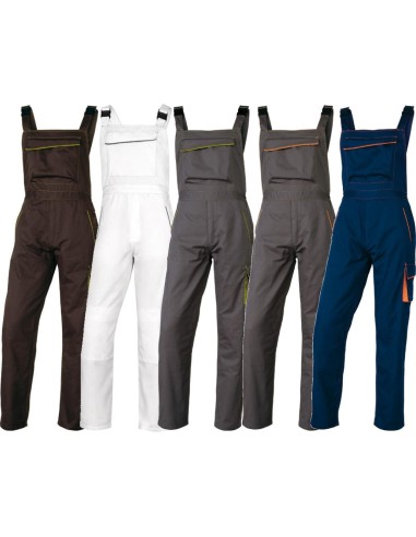 PETO DE TRABAJO PANTALÓN MULTI BOLSILLOS PARA HOMBRE DELTAPLUS M6SAL PANOSTYLE