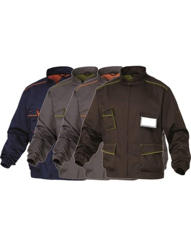 VESTE DE TRAVAIL BLOUSON MULTI POCHES POUR HOMME DELTAPLUS M6VES PANOSTYLE