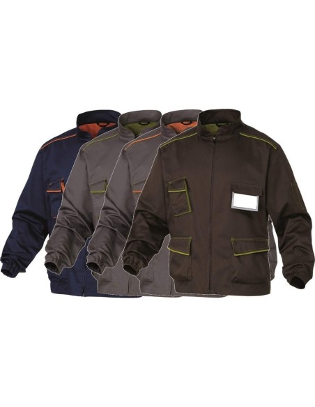 VESTE DE TRAVAIL BLOUSON MULTI POCHES POUR HOMME DELTAPLUS M6VES PANOSTYLE