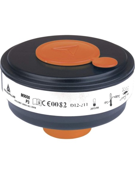 BOITE 4 CARTOUCHES FILTRANTES POUR MASQUE M9200 ET M9300 DELTAPLUS M9000 P3