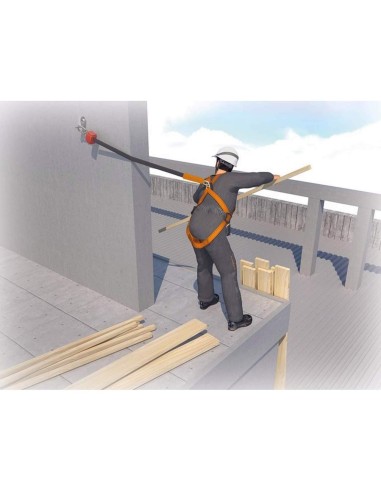 KIT ANTICHUTE "VERTICAL 2,50 M": HAR12 + AN102 + AM002 + 1 SAC DE RANGEMENT DELTAPLUS ELARA140