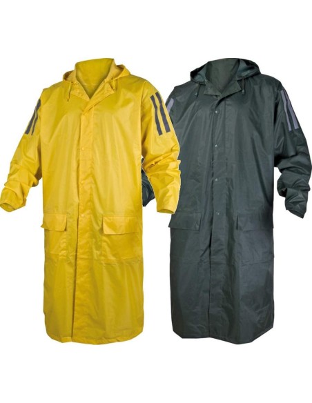 V&Ecirc;TEMENTS DE PLUIE MANTEAU DE PLUIE &Agrave; CAPUCHE VESTE IMPERM&Eacute;ABLE DELTAPLUS MA400