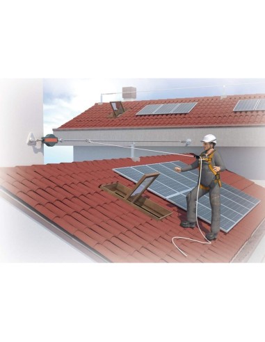 KIT ANTICHUTE "ROOF": HAR12 + AN063/10 + AM002 + 1 SAC DE RANGEMENT DELTAPLUS ELARA150