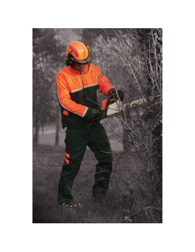 PANTALON BÛCHERON DE TRAVAIL PROTECTION ANTI COUPURE DELTAPLUS MELEZE3