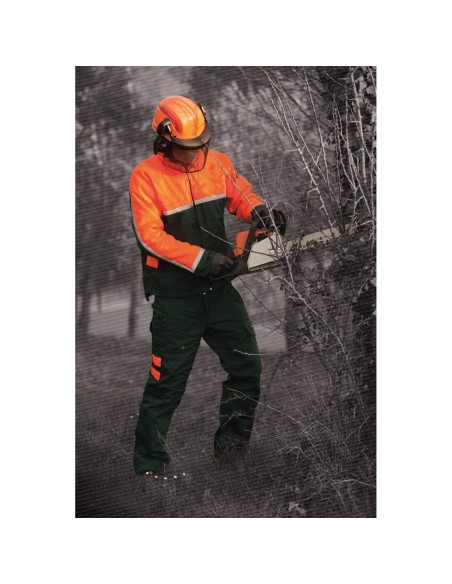 PANTALON BÛCHERON DE TRAVAIL PROTECTION ANTI COUPURE DELTAPLUS MELEZE3