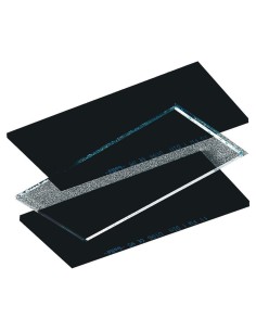 LOT DE 5 ŽëCRANS POUR CASQUE ET MASQUE DE SOUDRE DELTAPLUS FILTER-IN