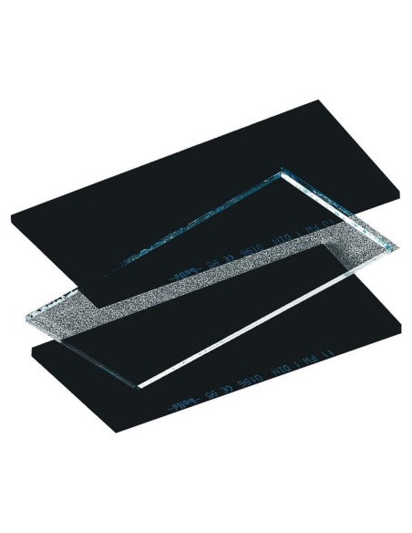 LOT DE 5 ŽëCRANS POUR CASQUE ET MASQUE DE SOUDRE DELTAPLUS FILTER-IN