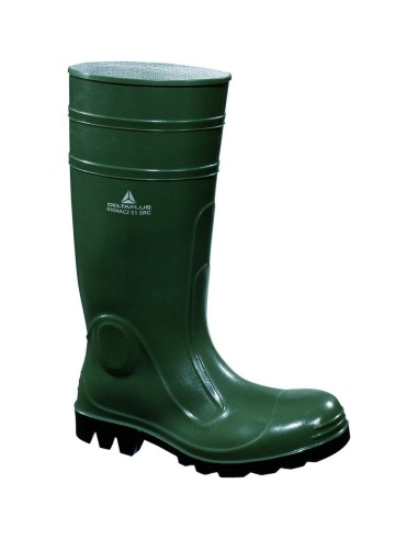 BOTTES DE SÉCURITÉ EN PVC BOTTE DE TRAVAIL IMPERMÉABLE DELTAPLUS GIGNAC2 S5 SRC