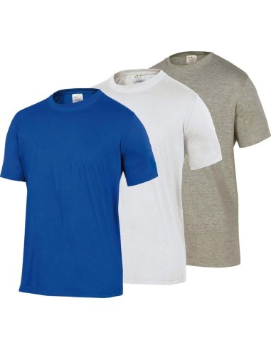 T-SHIRT &Agrave; MANCHES COURTES HOMME 100% COTON DELTAPLUS NAPOLI