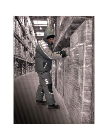 PARKA DE TRAVAIL BLOUSON D'HIVER GRAND FROID POUR HOMME DELTAPLUS NORDLAND