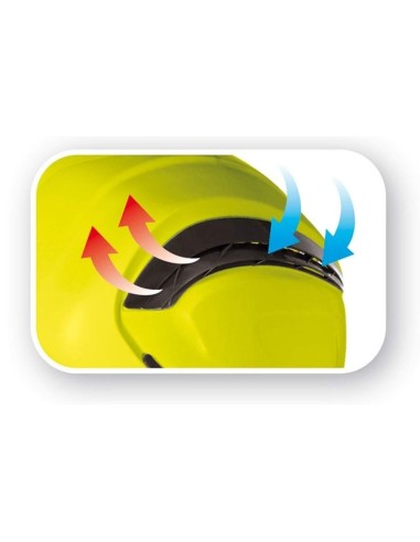 CASQUE DE CHANTIER VENTILŽë POUR LE TRAVAIL DELTAPLUS GRANITE WIND