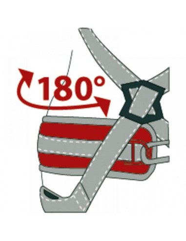 HARNAIS CEINTURE 4 POINTS D'ACCROCHAGE DIÉLECTRIQUE DELTAPLUS HAR44EL