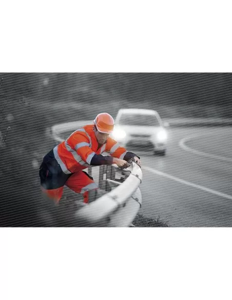 BLOUSON DE SÈCURITÈ HAUTE VISIBILITÈ BANDES RÉFLÉCHISSANTES DELTAPLUS PHVE2