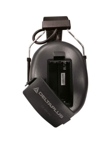 CASQUE ANTIBRUIT PROTECTION AUDITIVE ELECTRONIQUE SNR 27 DELTAPLUS PIT RADIO 3