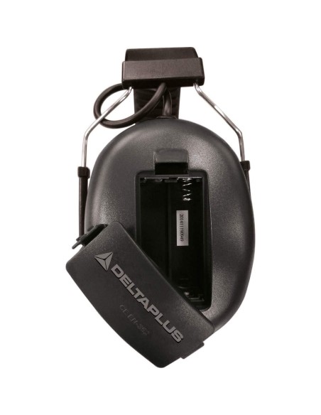 CASQUE ANTIBRUIT PROTECTION AUDITIVE ELECTRONIQUE SNR 27 DELTAPLUS PIT RADIO 3