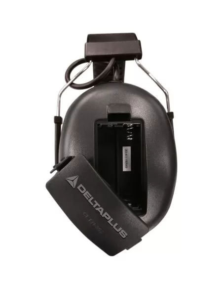 CASQUE ANTIBRUIT PROTECTION AUDITIVE ELECTRONIQUE SNR 27 DELTAPLUS PIT RADIO 3