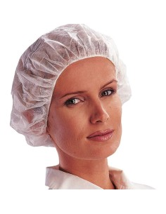 KIT 100 CHARLOTTES RONDE BLANC POUR LE TRAVAIL DELTAPLUS PO110