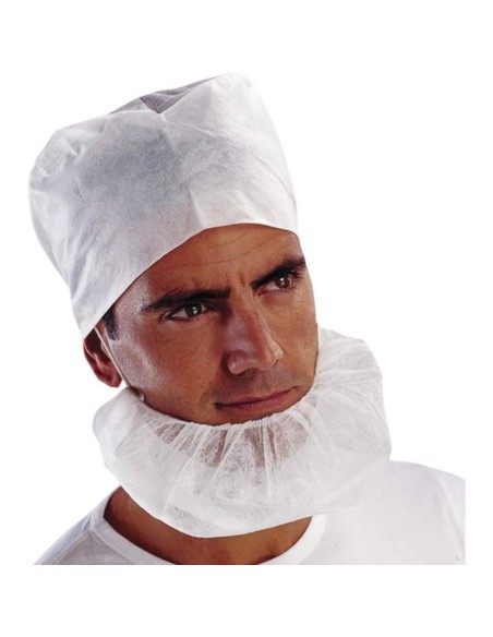 KIT 100 PROTEGE MENTON/BARBE POUR LE TRAVAIL DELTAPLUS PO115