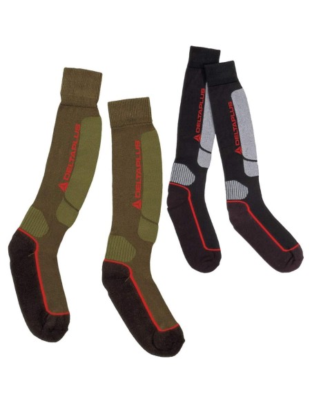 CHAUSSETTES HOMMES THERMIQUES ANTISTATIQUES ET ANTIBACTÉRIENNES DELTAPLUS PRATO