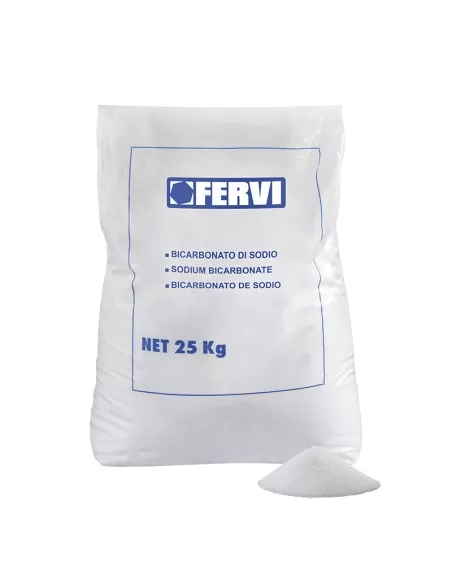 25 KG BICARBONATE DE SODIUM SABLEUSE SABLAGE GRAIN 50 ÷ 70 FERVI 0310B