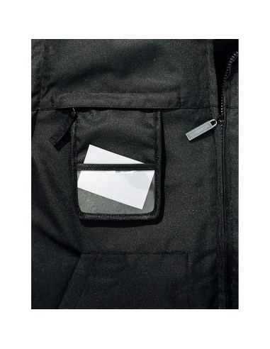 BLOUSON DE TRAVAIL VESTE AVEC MANCHES AMOVIBLES HIVER POUR HOMME DELTAPLUS RENO