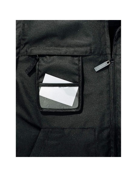 BLOUSON DE TRAVAIL VESTE AVEC MANCHES AMOVIBLES HIVER POUR HOMME DELTAPLUS RENO