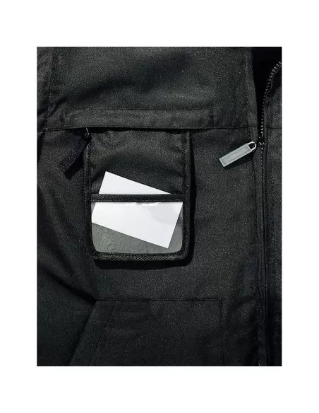 BLOUSON DE TRAVAIL VESTE AVEC MANCHES AMOVIBLES HIVER POUR HOMME DELTAPLUS RENO