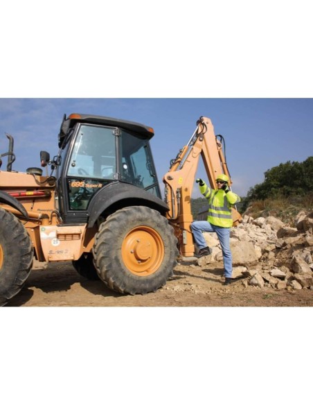 BLOUSON DE TRAVAIL VESTE HAUTE VISIBILITÉ MANCHES AMOVIBLES DELTAPLUS RENO HV