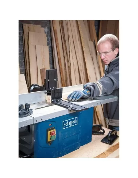 Défonceuse Sur Table Toupie À Bois Scheppach Hf50 + Fraises 8 Ø Mm