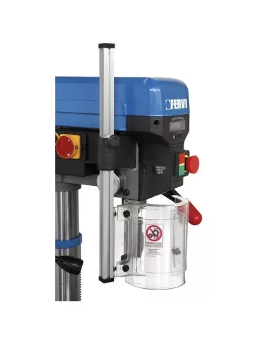 Perceuse à colonne 750w vitesse variable fervi 0242