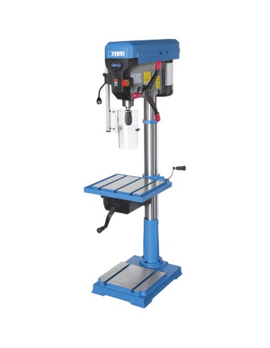 Perceuse à colonne 1500w vitesse variable fervi 0252/230v