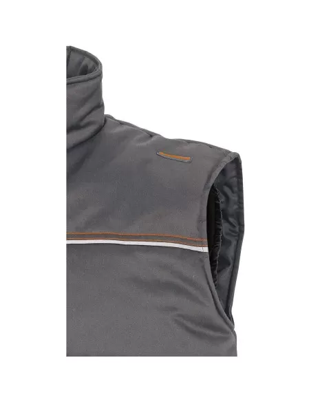 GILET DE TRAVAIL VETEMENT MULTIPOCHES ZIP AU FOND POUR HOMME DELTAPLUS STOCKTON2