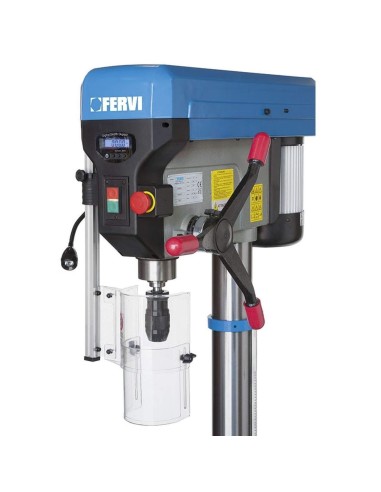 400V PERCEUSE À COLONNE 1500W VITESSE VARIABLE FERVI 0252/400V