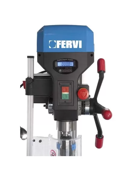 400V PERCEUSE À COLONNE 1500W VITESSE VARIABLE FERVI 0252/400V