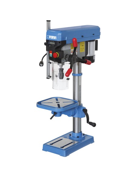 Perceuse à colonne 550w vitesse variable fervi 0260