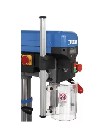 Perceuse à colonne 550w vitesse variable fervi 0260