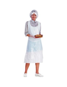 KIT 100 TABLIER POUR LES TRAVAUX DE NOURRITURE ET DE CUISINE DELTAPLUS TABPO02